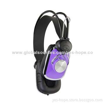 Fashionable Good Quality Feather Computer Headset with 32 Ohms Impedance